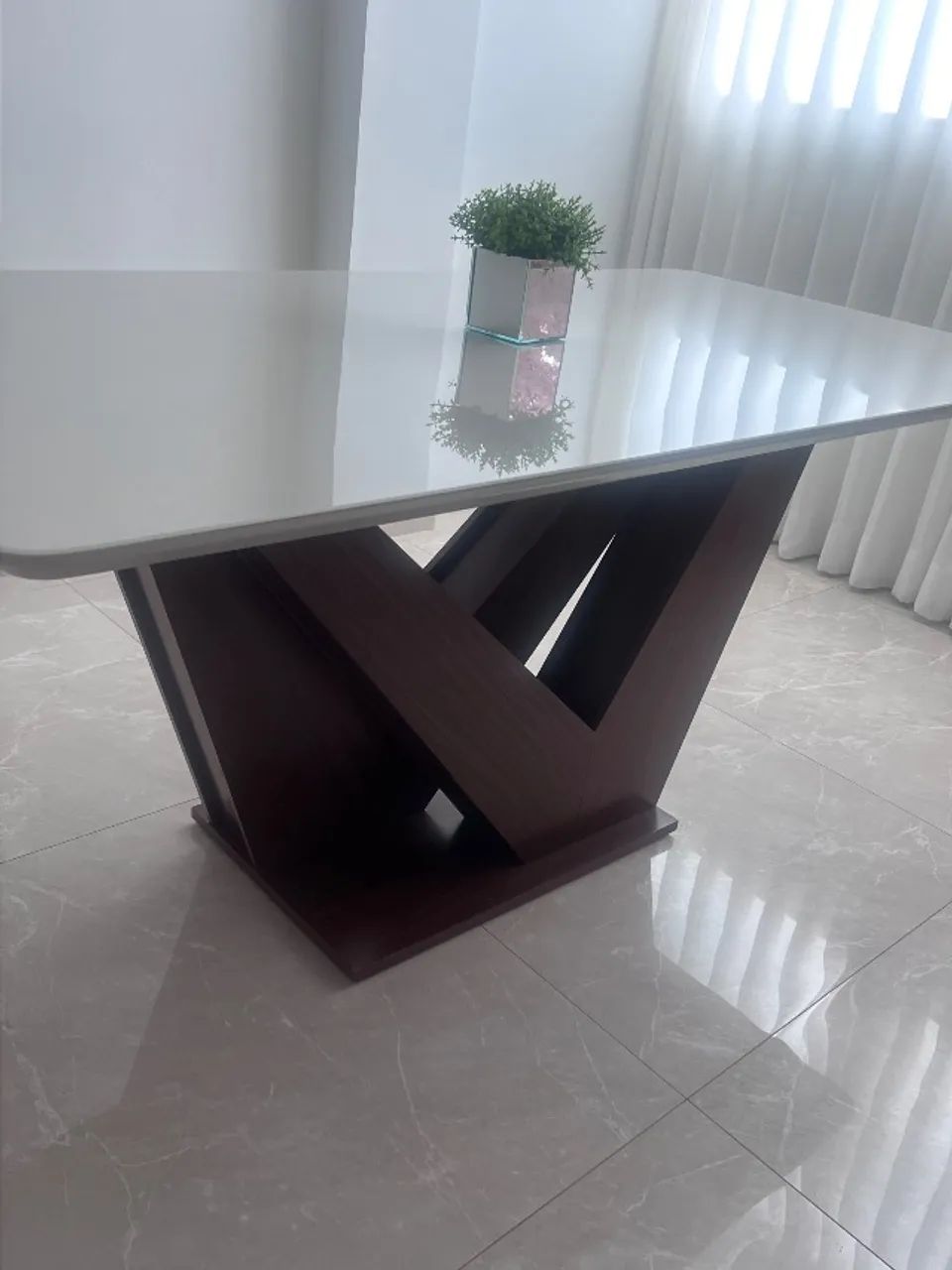 Mesa de jantar retangular 1,80x090 - Foto 2