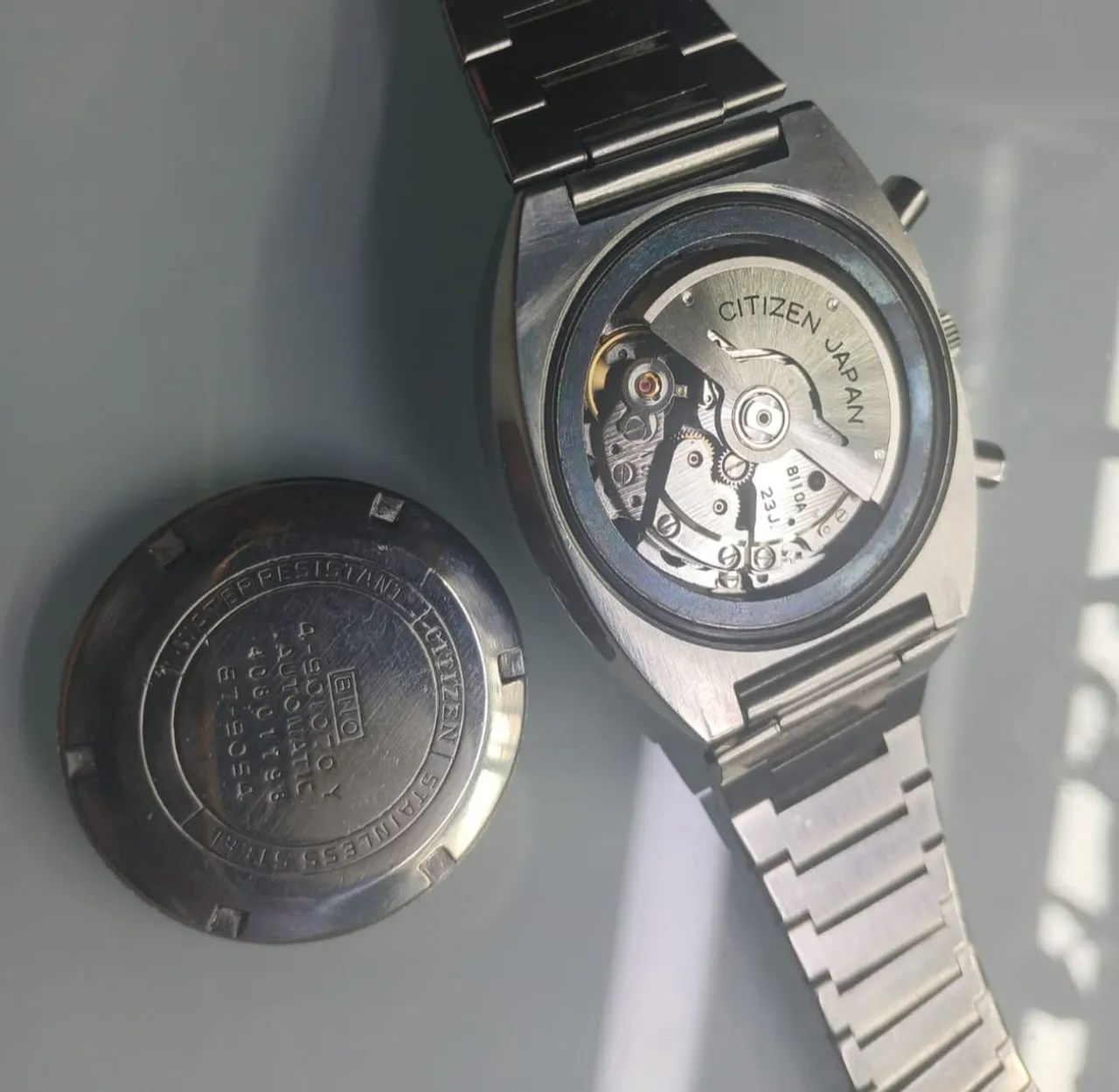 Citizen Chronograph Flyback 8110a REVISADO - Com Estanqueidade 30m - 100% Original - Foto 2