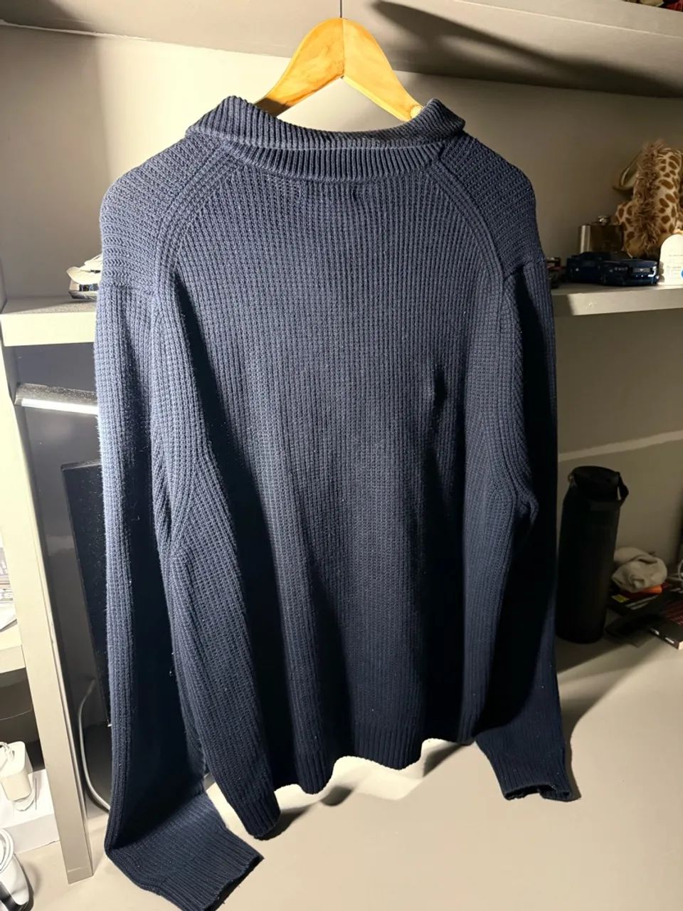 Quarterzip azul zara - Foto 3
