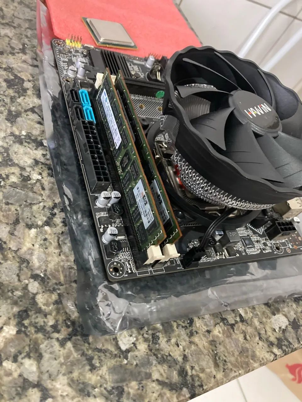 Placa mãe x79 LGA 1356 com defeito - Foto 2