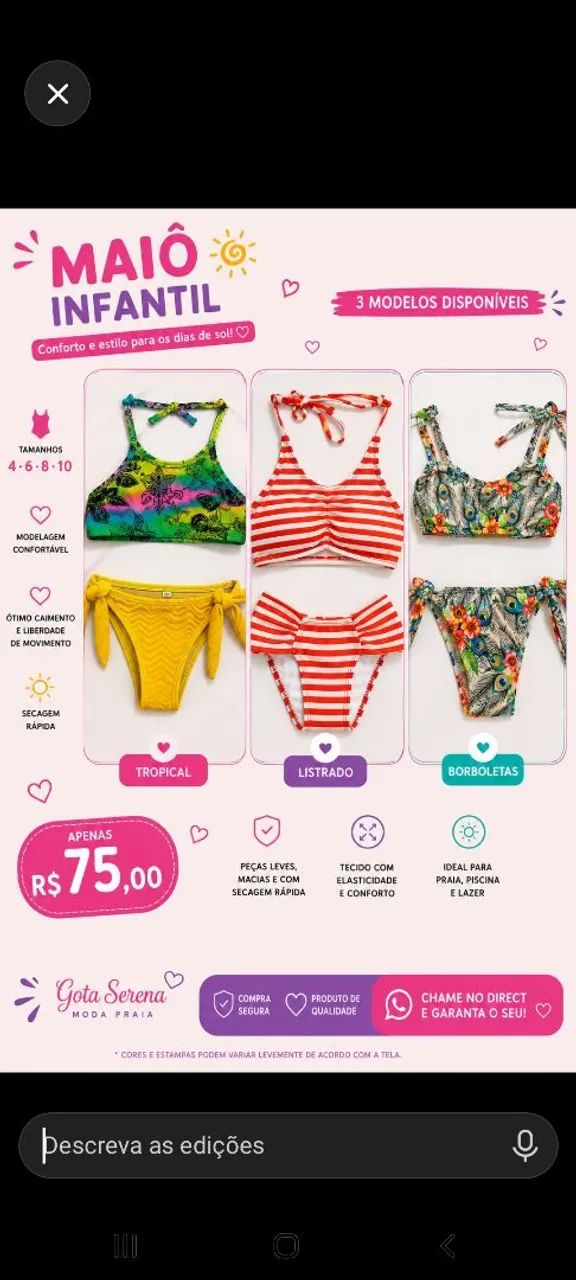 Moda praia 