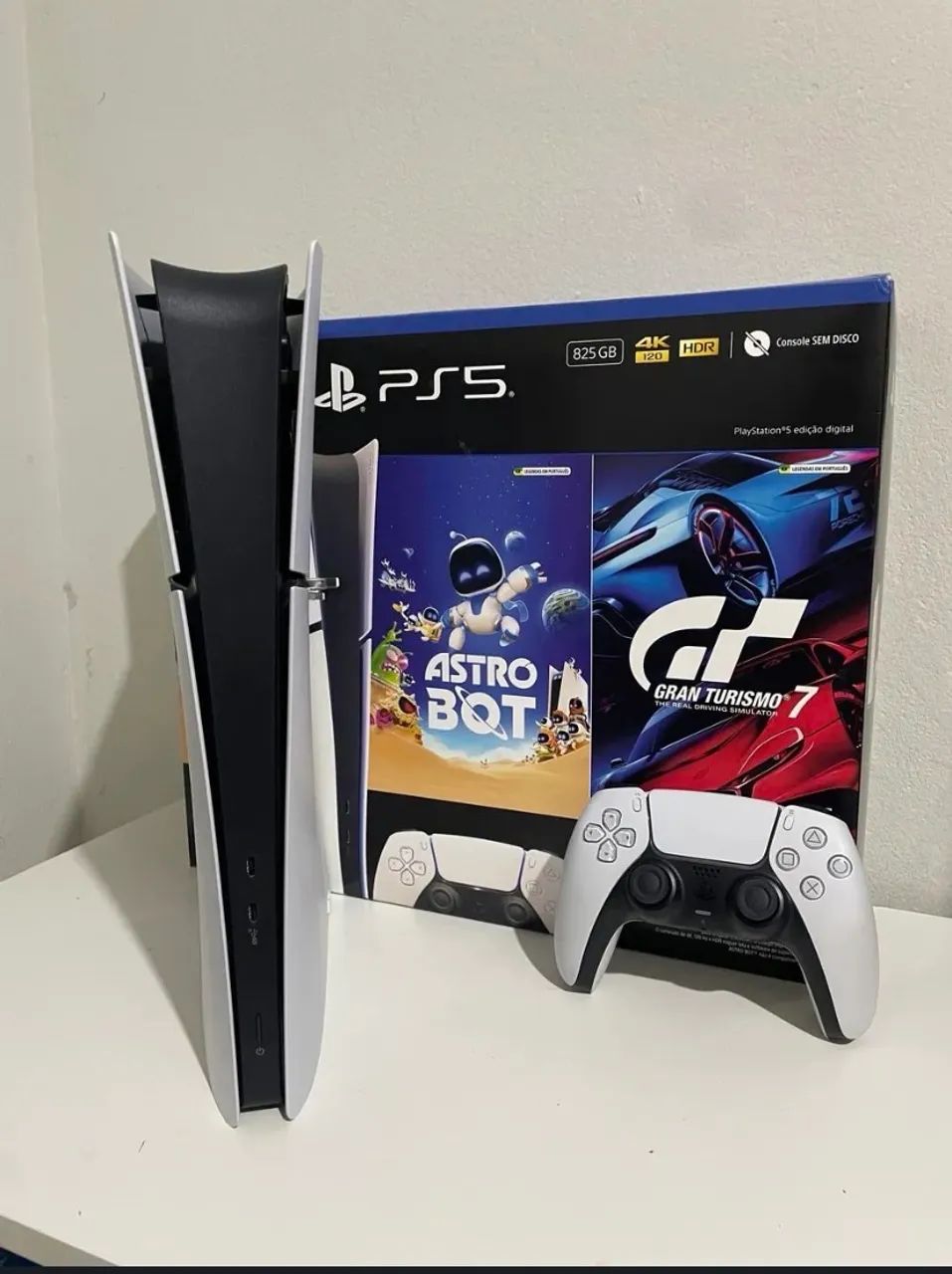 Ps5 slim digital até 12x c/juros