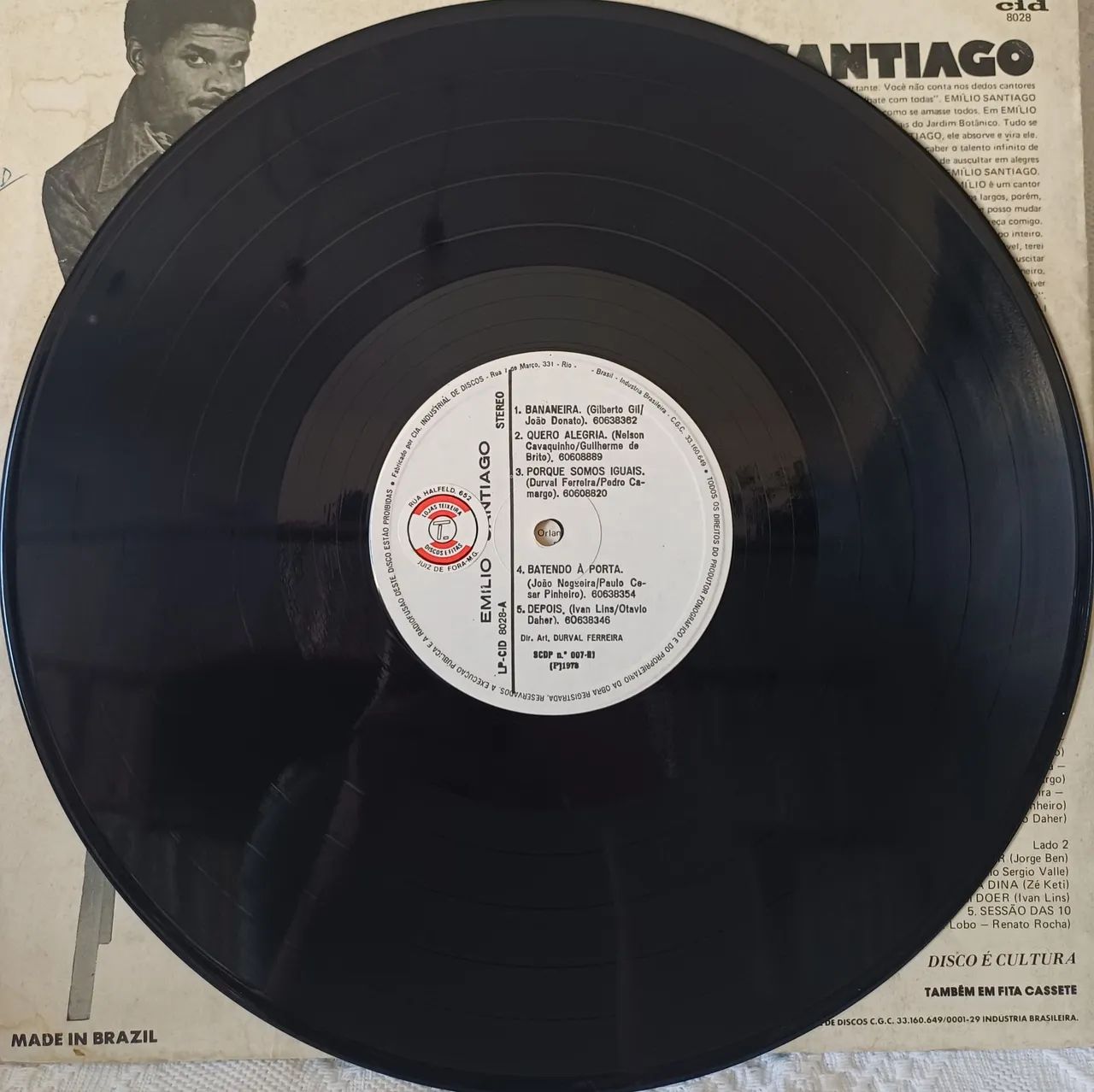 Lp / Vinil: Emílio Santiago  - Foto 3