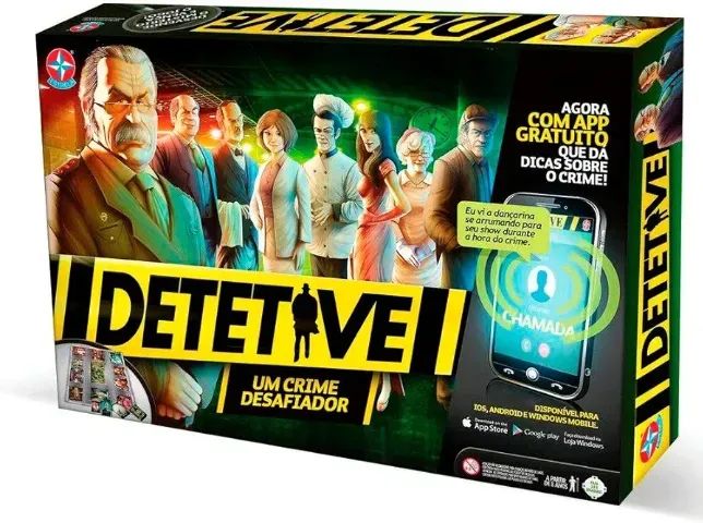 Jogo Detetive - Estrela- Praticamente Novo, usado só uma vez