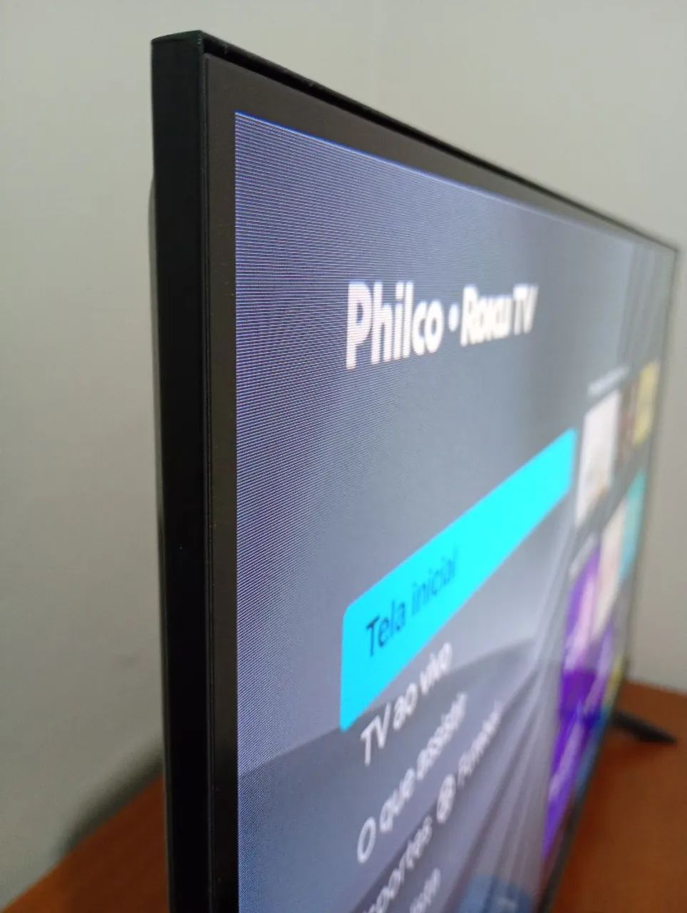 Smart tv Philco Raku tv. 32 polegadas. Nova, com nota! - Foto 3