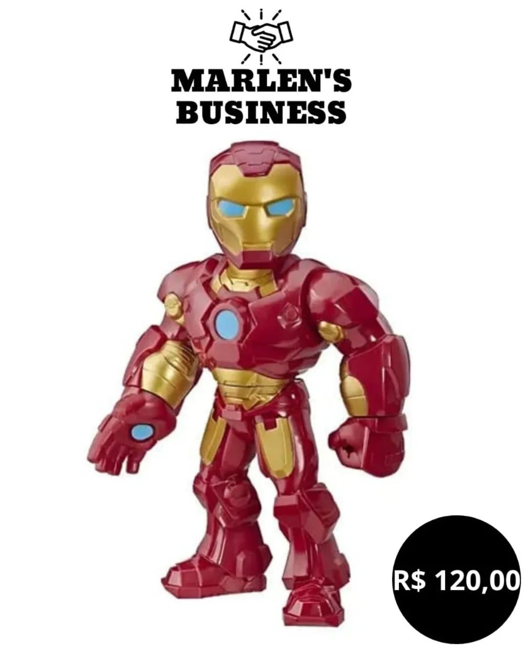 Boneco Marvel Homem de Ferro 25cm