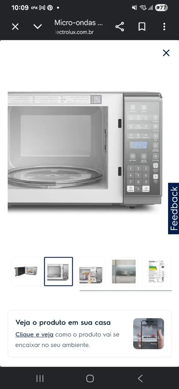 Micro-ondas 31 litros  - Foto 3