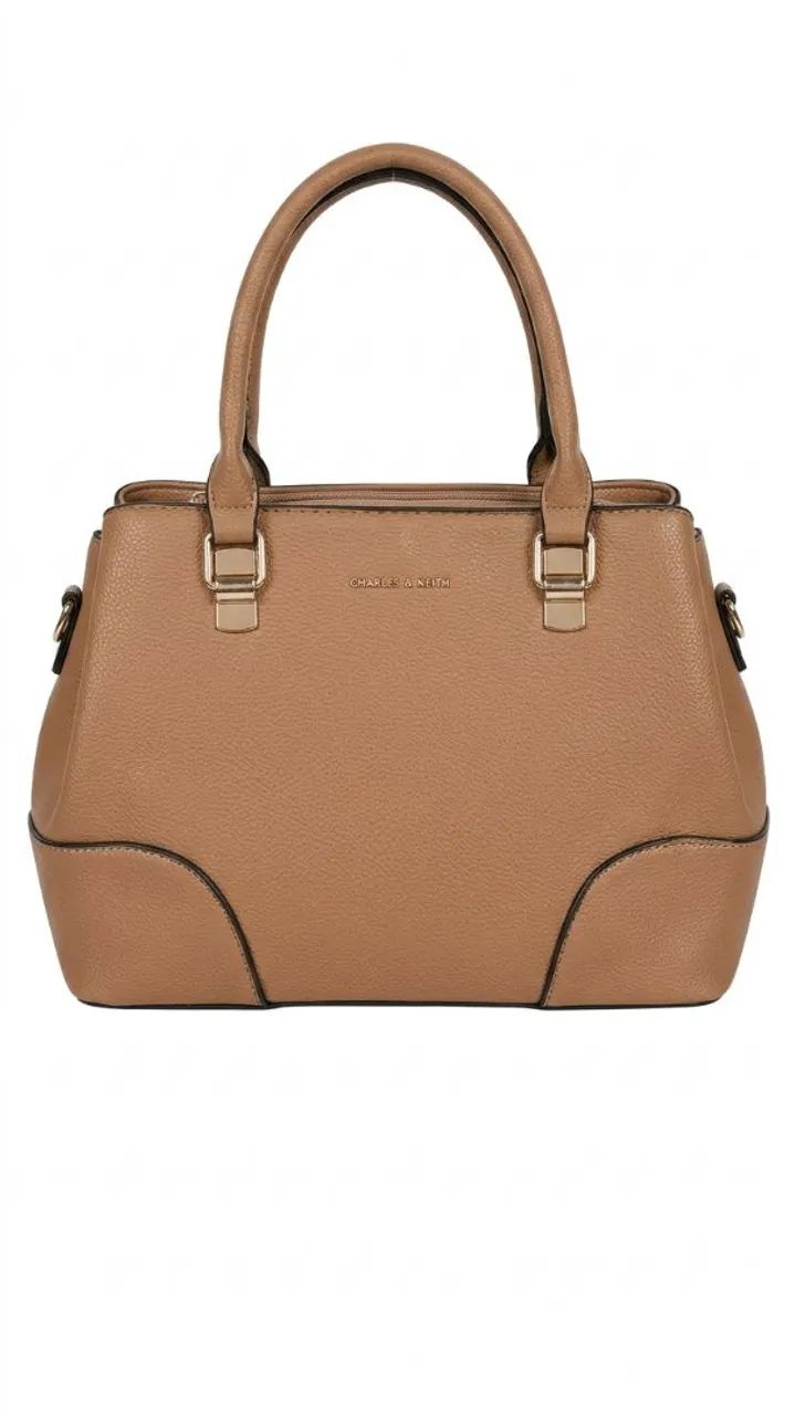 Bolsa Feminina Charles & Keith Caramelo - Elegante, Sofisticada e Atemporal! ?