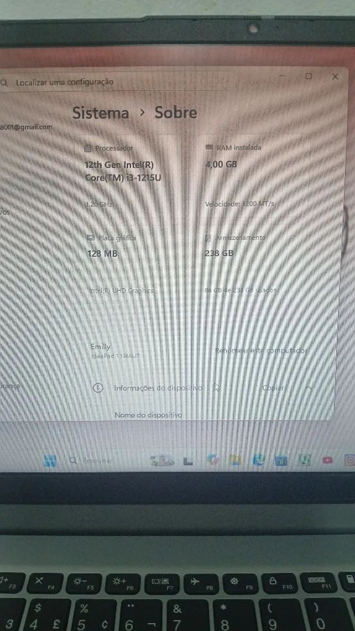 Notebook lenovo ideapad 1 15amn7 - Foto 5