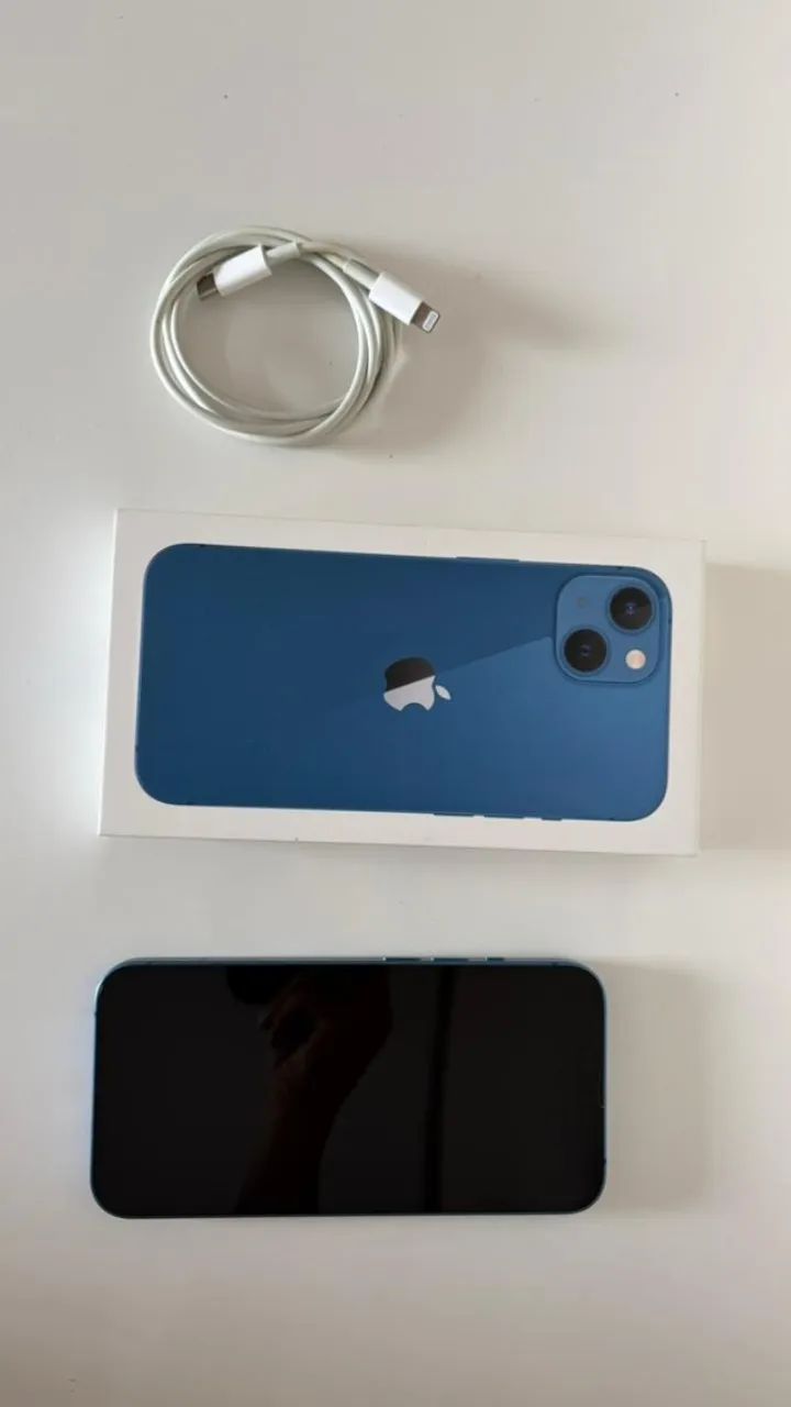 iPhone 13 256gb azul - Foto 4