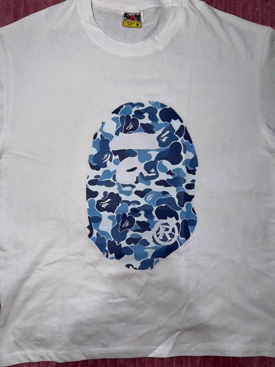 Camisa BAPE azul - Foto 3