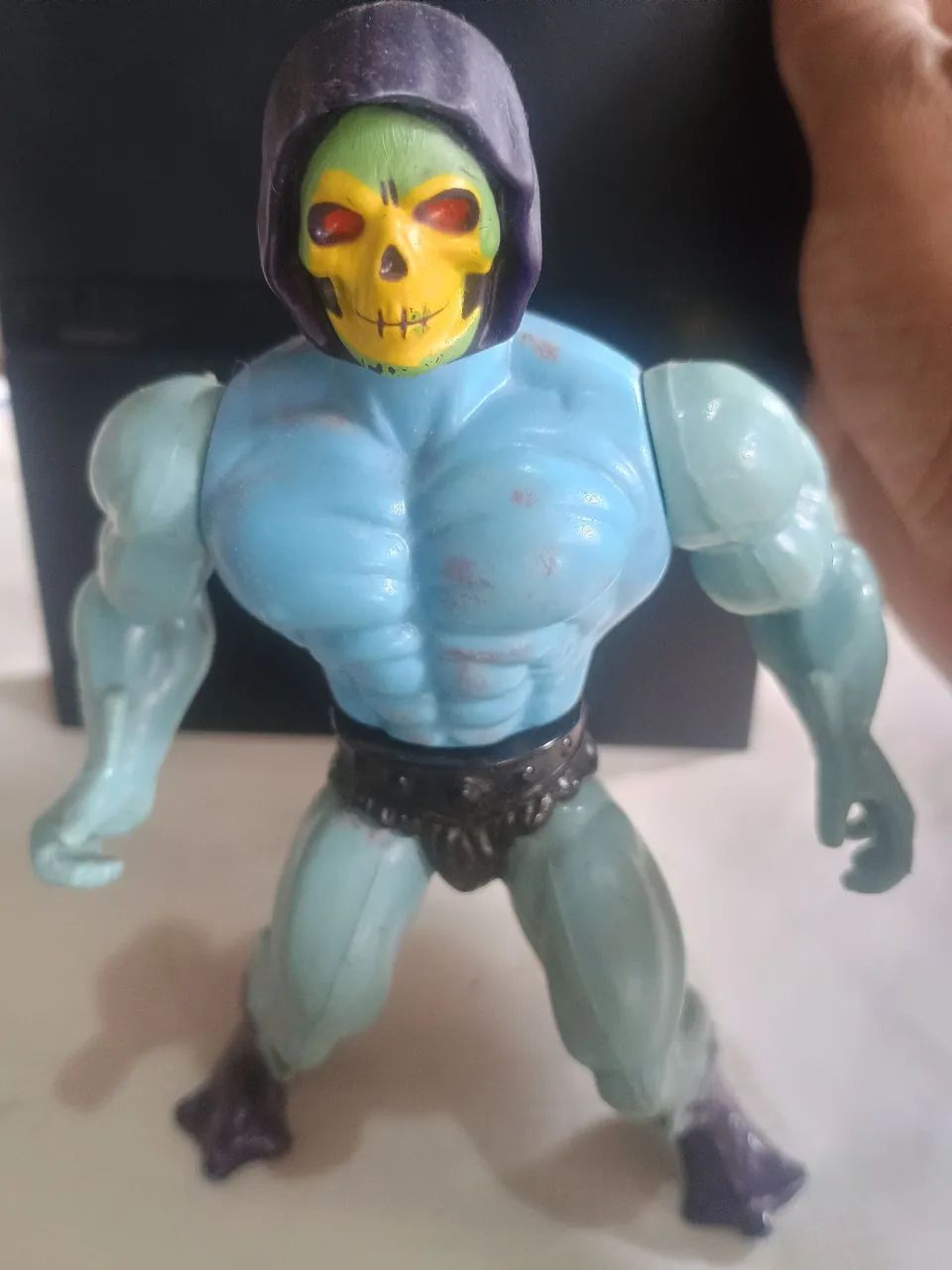 Esqueleto He -man- estrela antigo  - Foto 2
