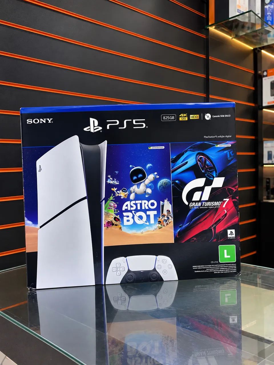 PS5 mídia digital com jogos