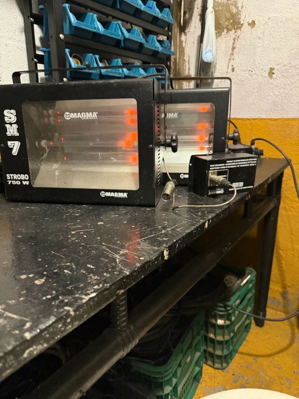 Kit 2 strobo Magna sm7 - 750watts - Foto 4