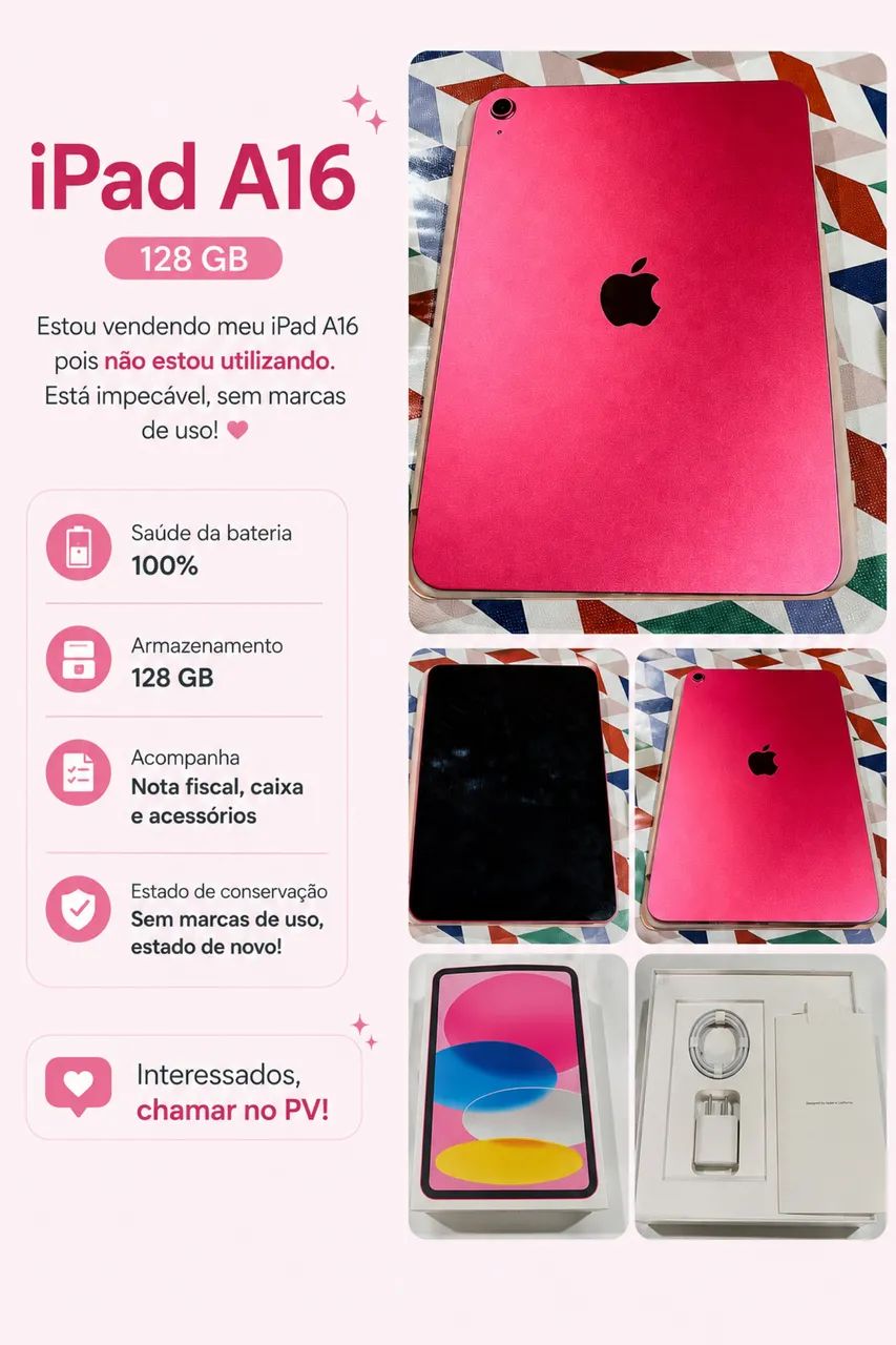 iPad Rosa - Foto 2