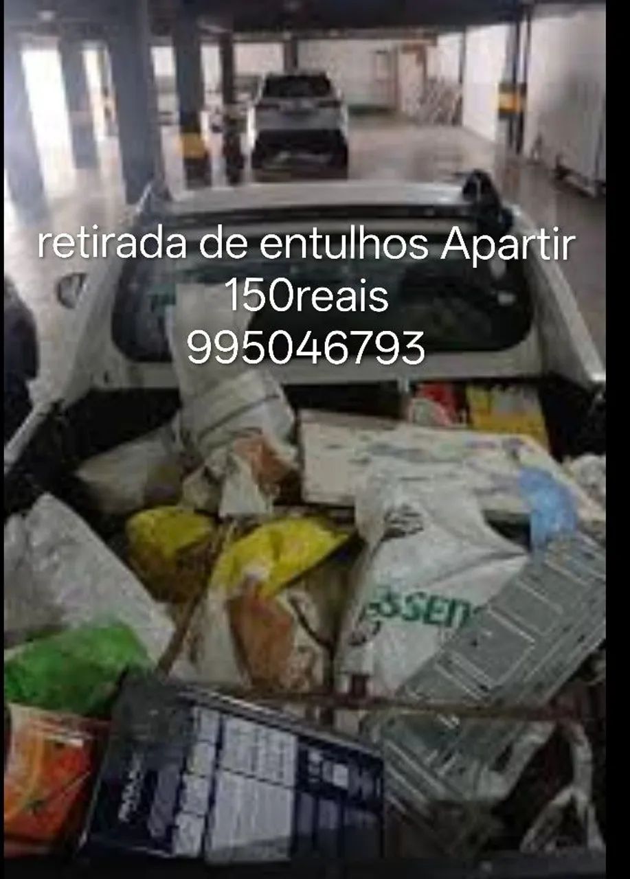 RETIRADA DE ENTULHOS IMEDIATO 