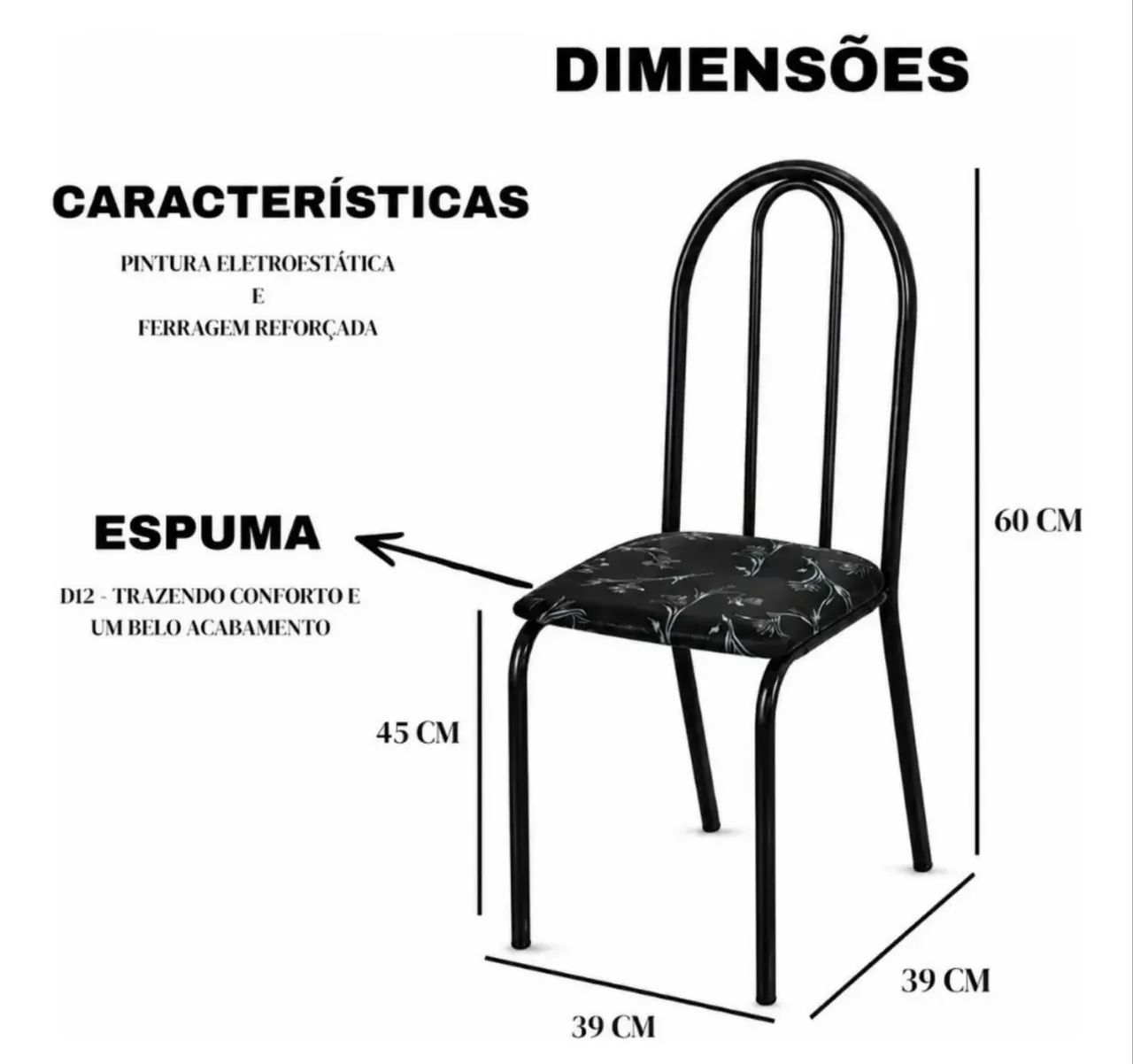 Vendo 4 cadeiras - Foto 2