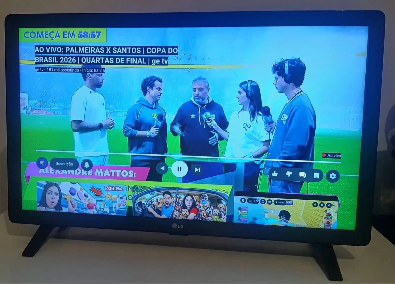 Smart tv lg 24 polegadas 
