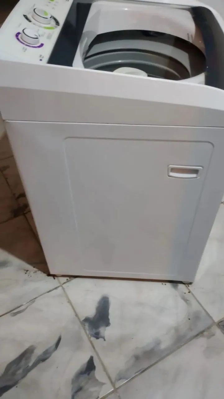 Vendo máquina 12kg seme nova  - Foto 3
