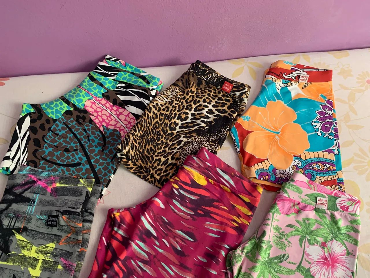 9 pcs de shortinhos de cotton, fems, (34-36) - Foto 3