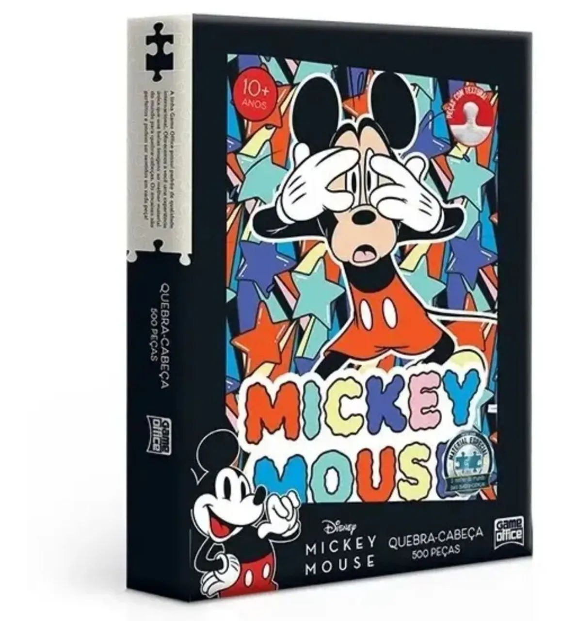 Quebra cabeça Mickey Mouse, 500 peças