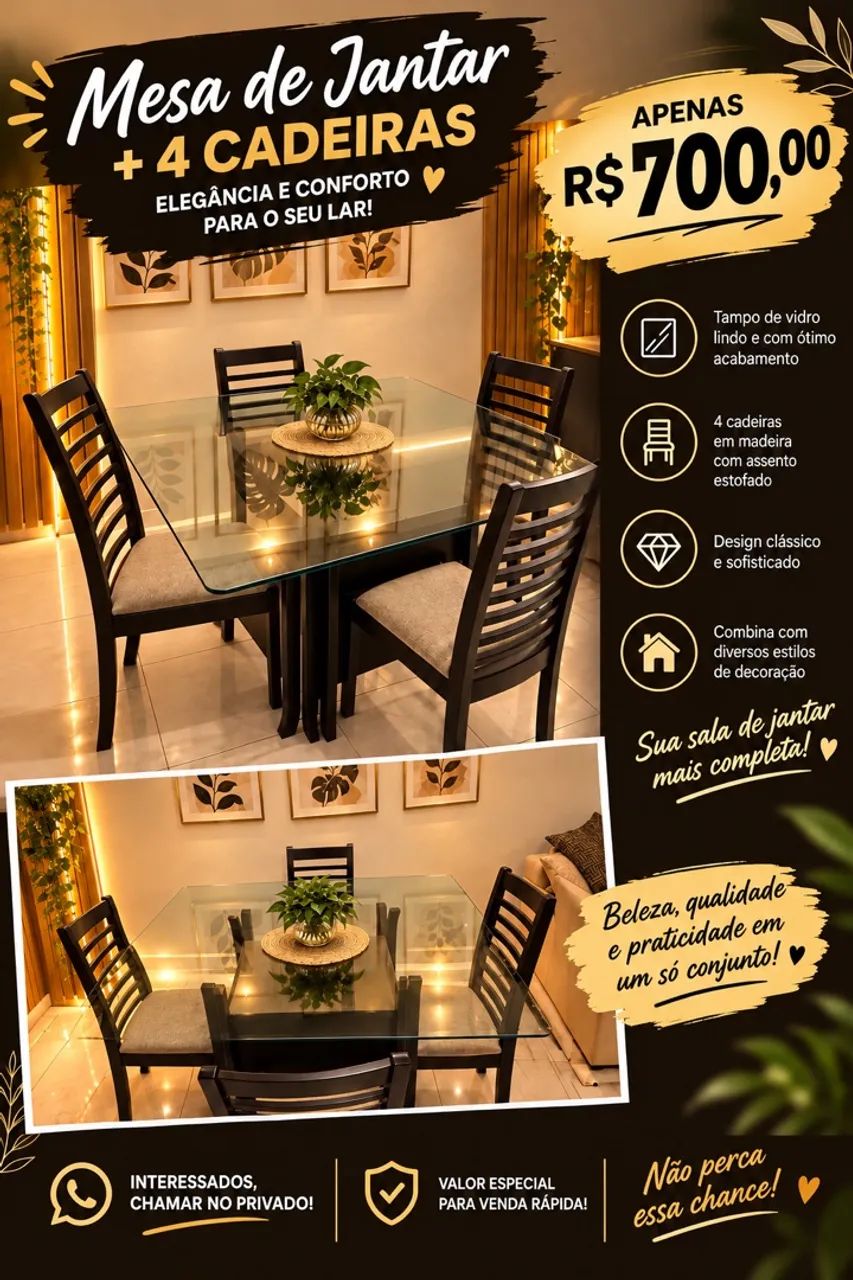 Mesa de jantar  - Foto 2