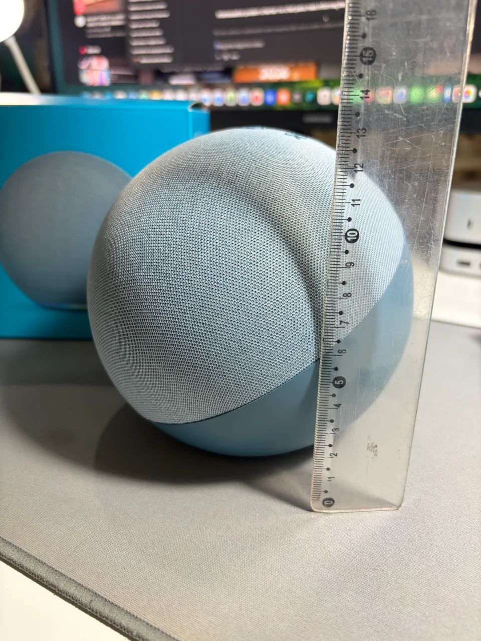 Alexa - Amazon Echo 4ª geração - estado de nova  - Foto 2