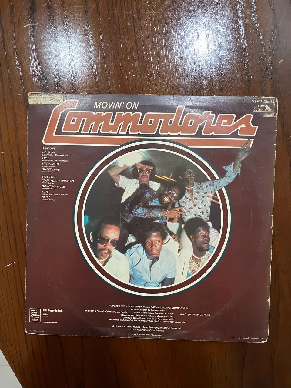 LP Commodores - Movin? On - Foto 2