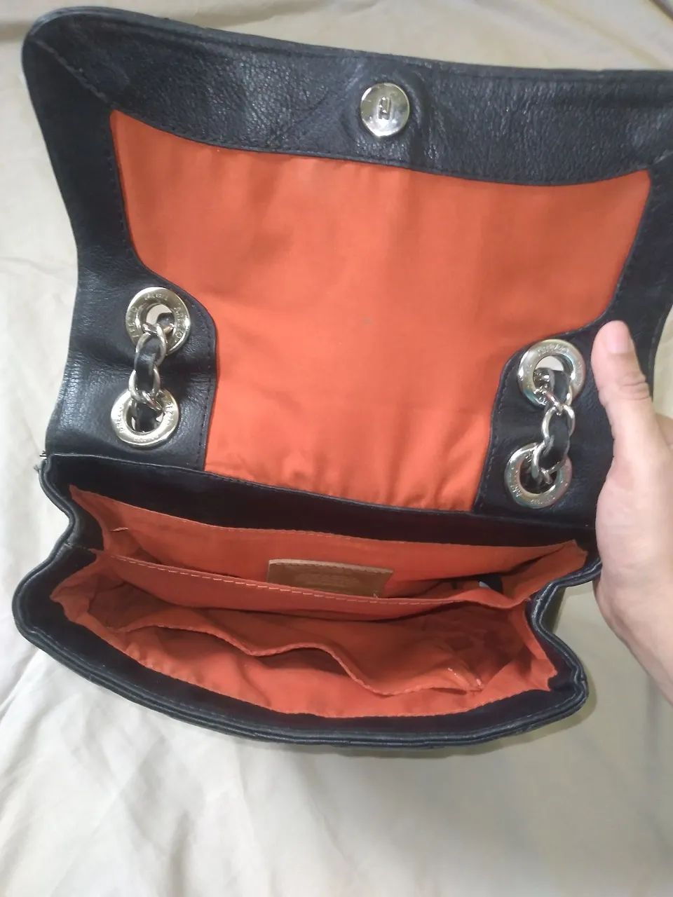 Bolsa Em Couro Arezzo Original  - Foto 5