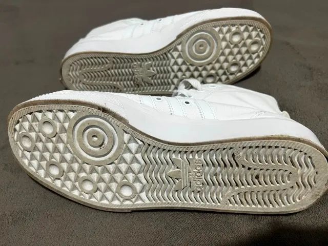 Tênis Adidas Originals Nizza Platform Mid - Branco | Original | R