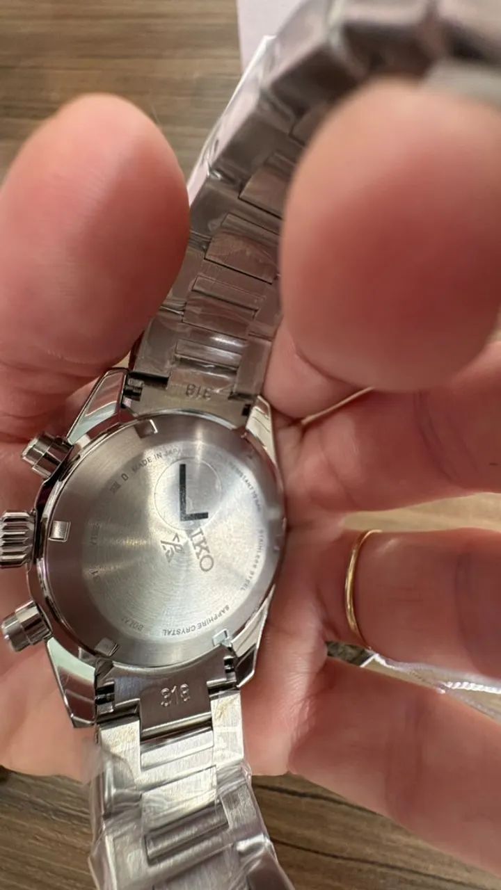 Relógio Seiko Prospex Speedtimer Solar SSC911P1 - Foto 4