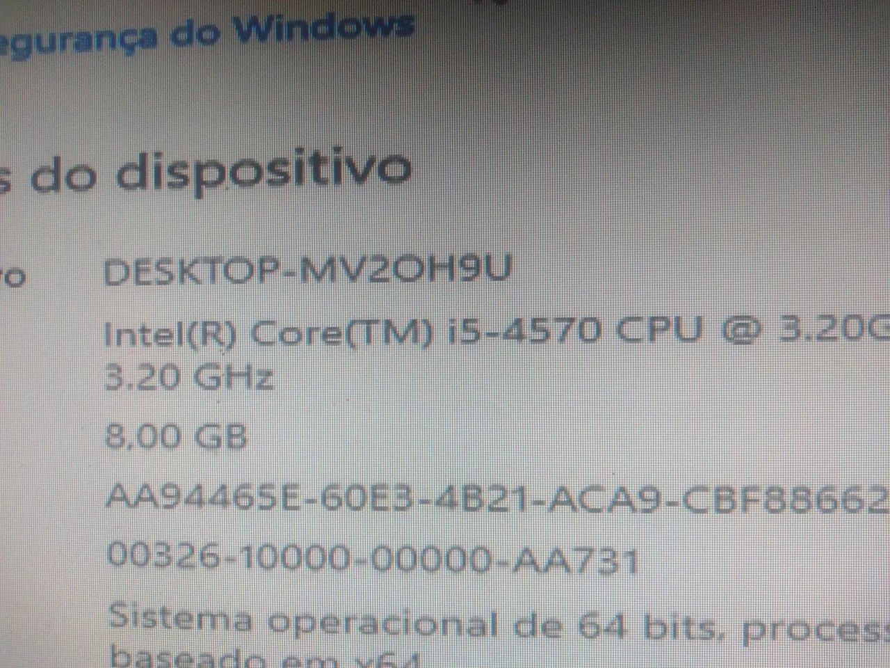 PC CPU core i5 +8gb 