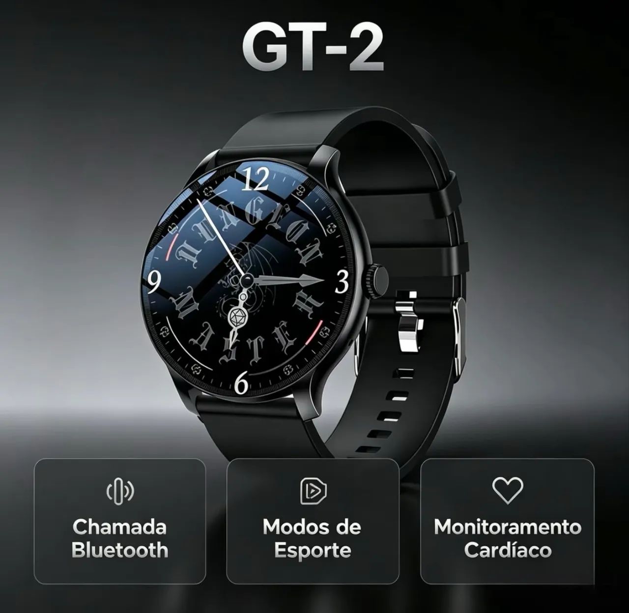 Smartwatch GT2 super amoled - Foto 2