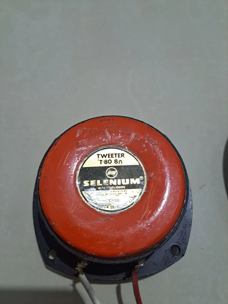 Par de Tweeter  selenium T 80. 80watts 8 ohms - Foto 3