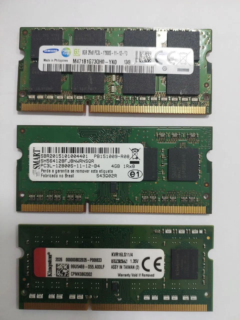 Memória 8GB DDR4  notebook e  DDR3 PC3L  - Foto 2
