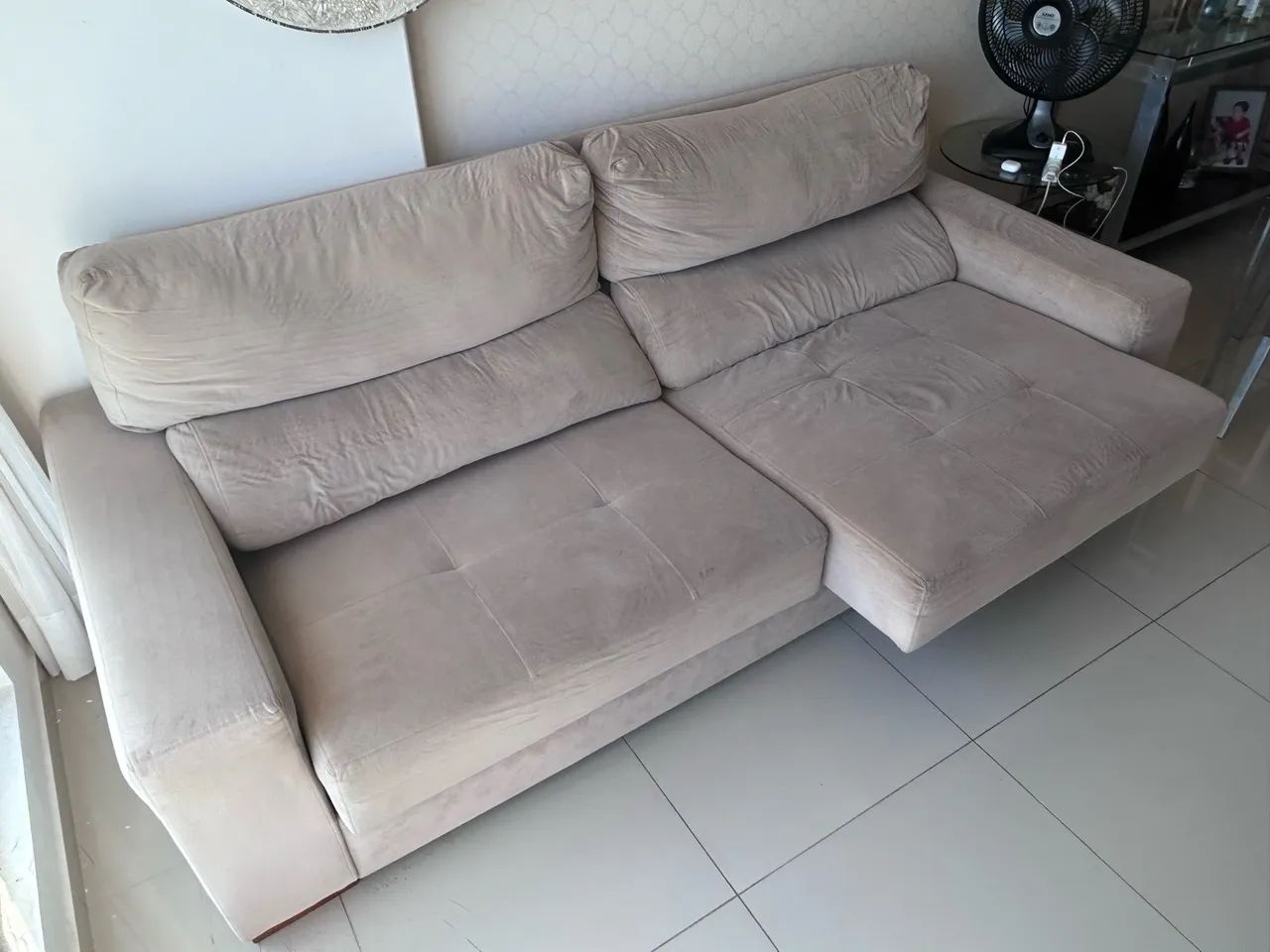 Sofá 2,45cm semi novo - venda!