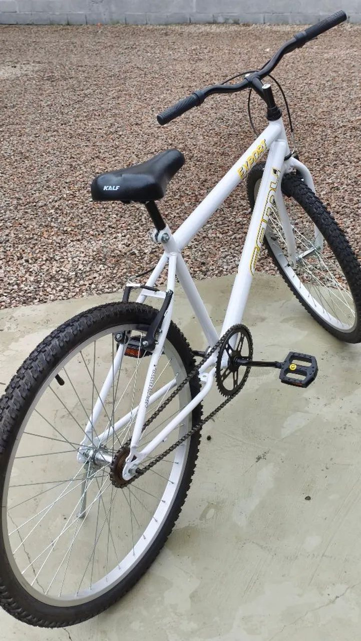 Bicicleta Expert Branca Nova - R$ 450