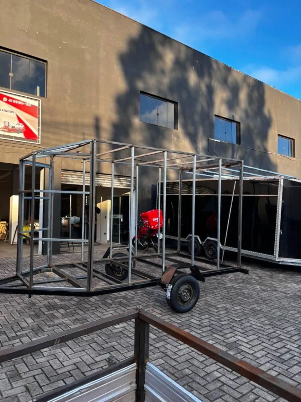 Trailer Esqueleto 3x2m - Fabricado Sob Encomenda - Foto 4