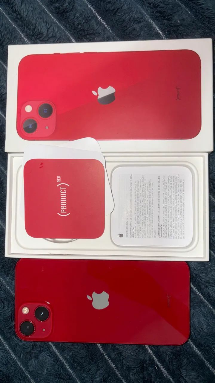 iPhone 13 Red edição especial 256gb