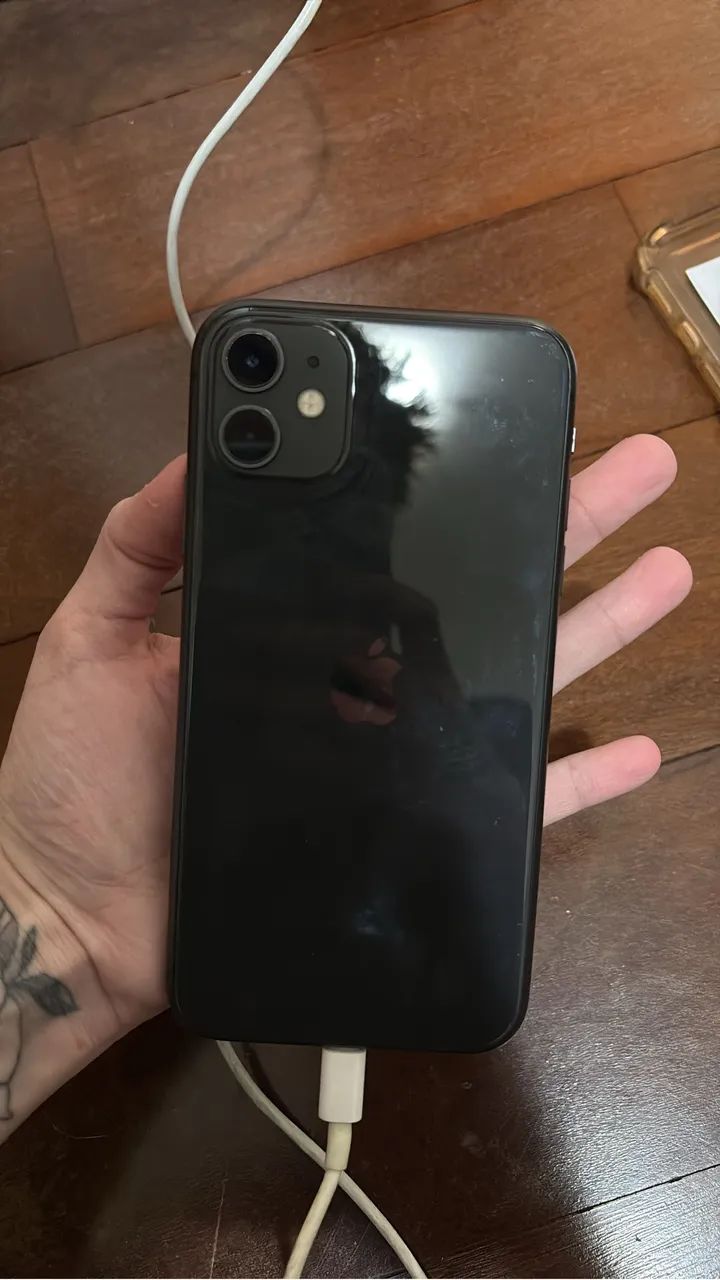 iPhone 11 128GB Preto - Tela Original - Face ID OK