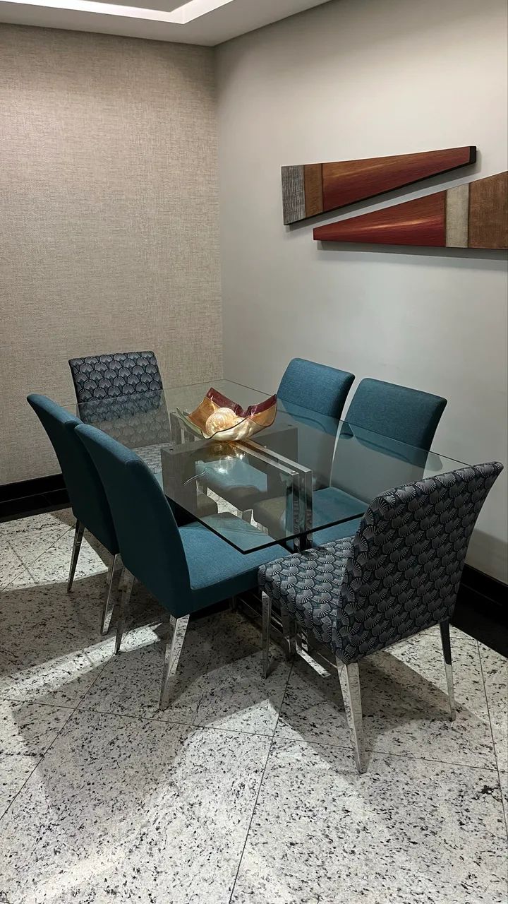 Mesa de jantar para 6 pessoas