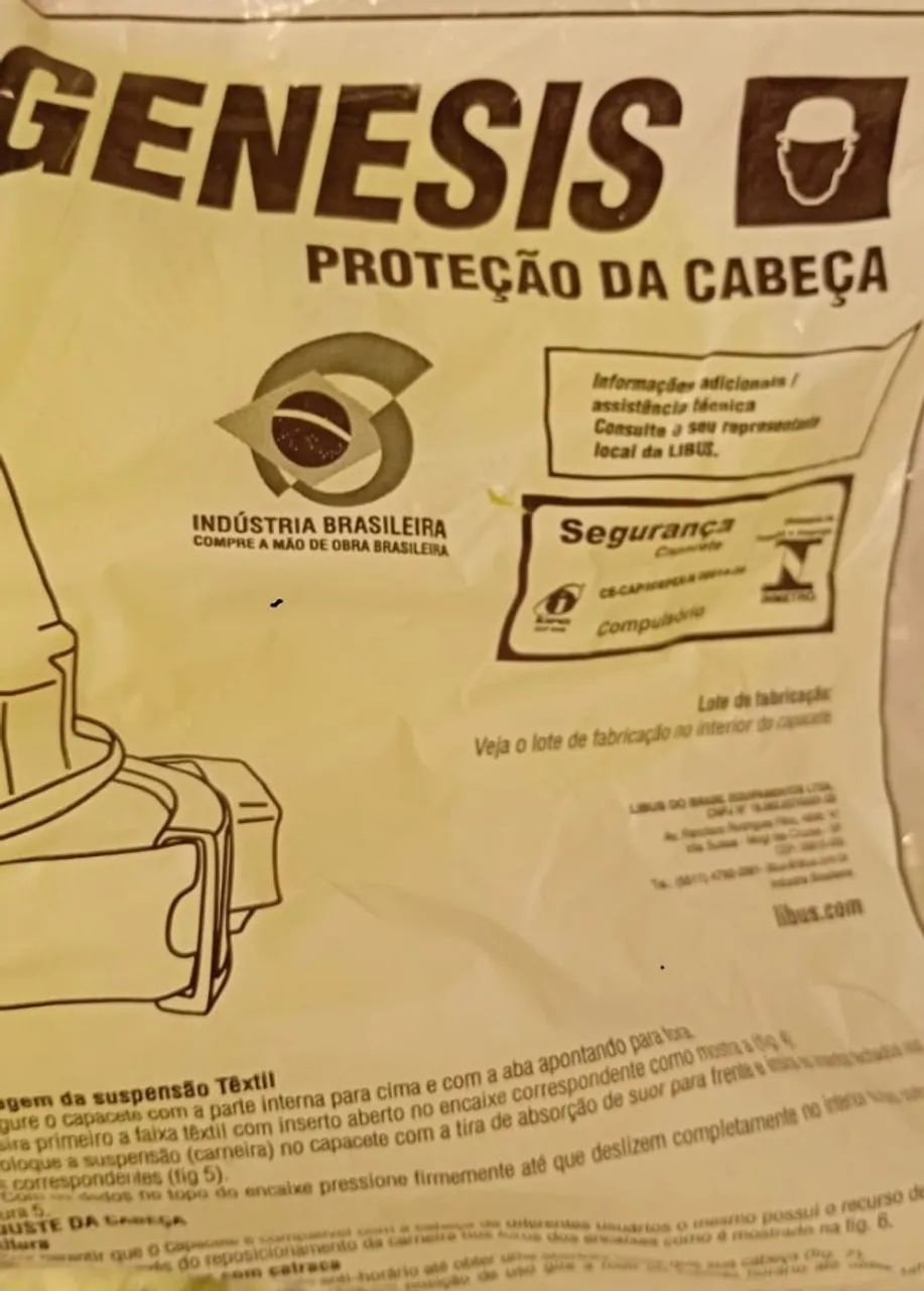 CAPACENTES OBRA - VERDE LIMAO - NOVO -  COM CA - Foto 5