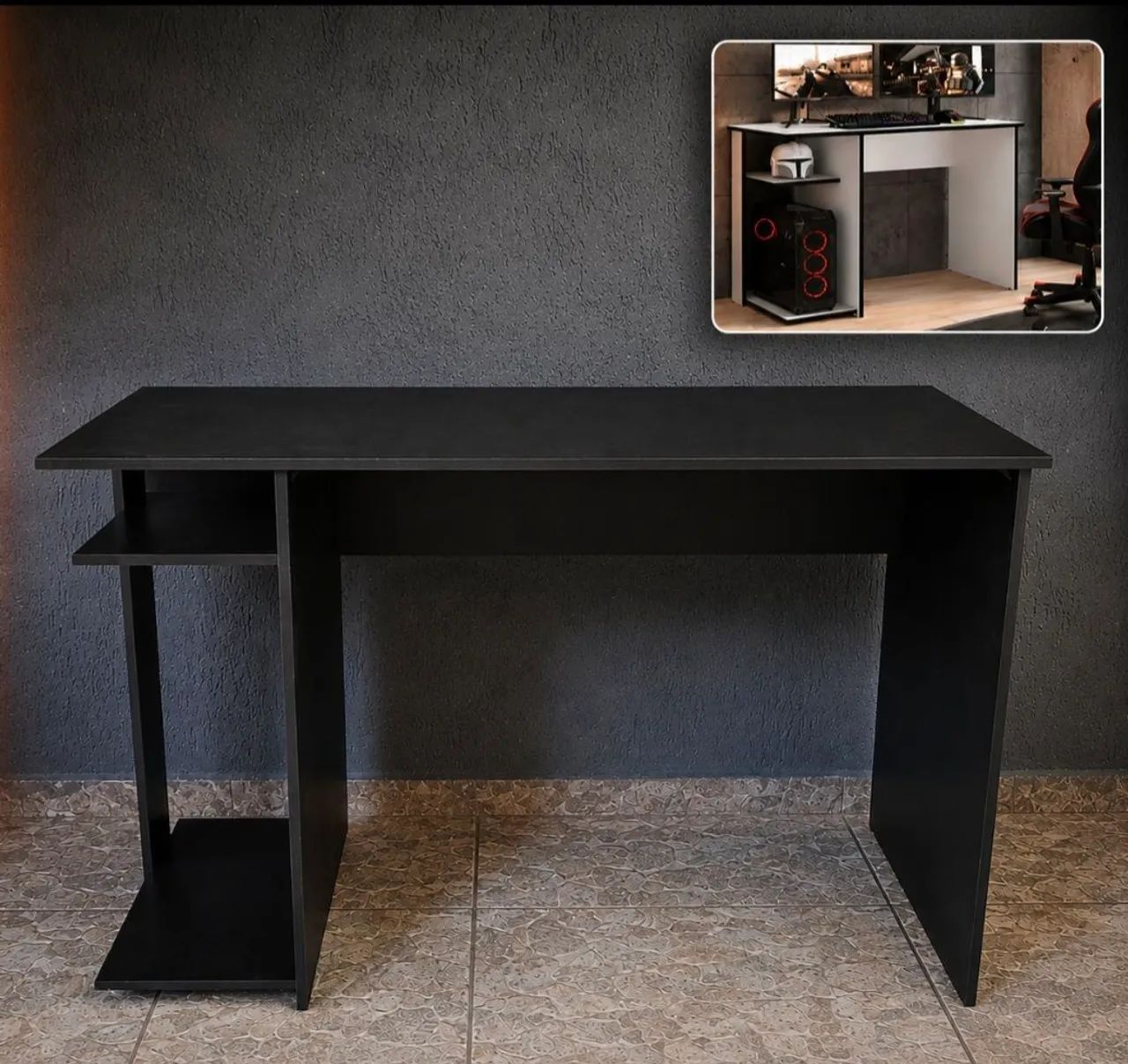 MESA GAMER - NOVA / ENTREGAMOS MONTADO  - Foto 2