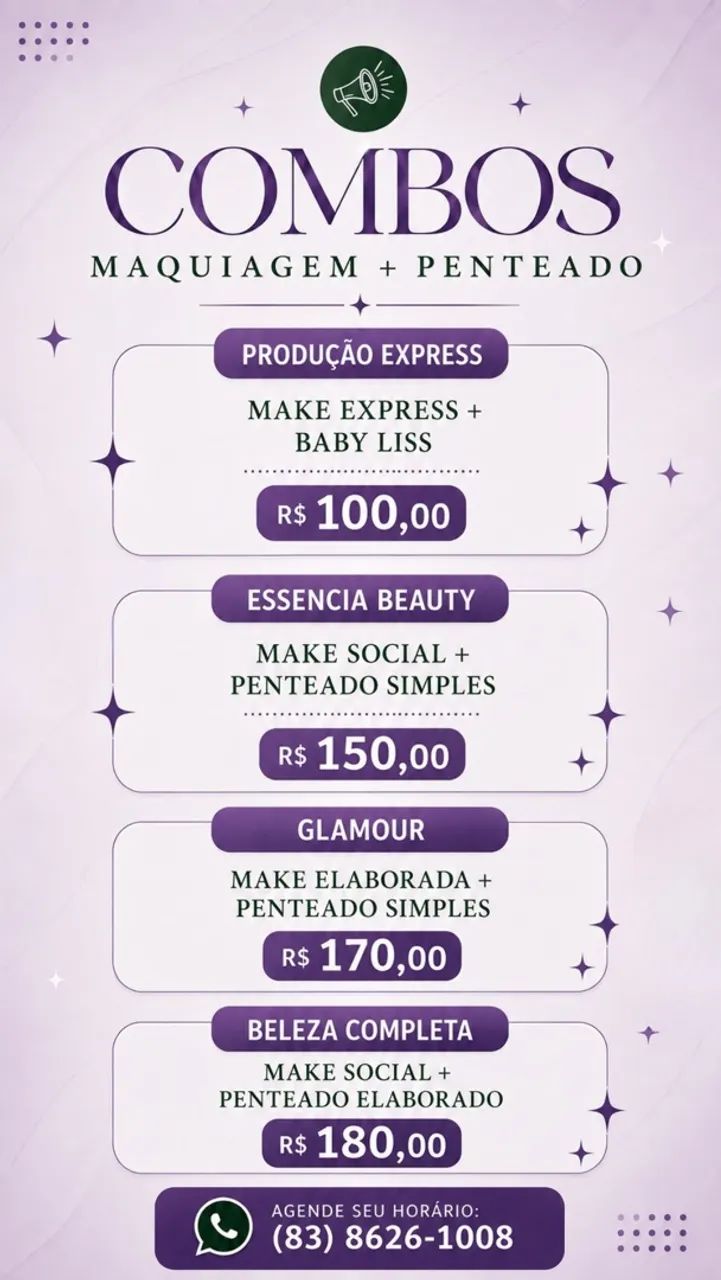 Maquiagem, penteado e sobrancelha  - Foto 2