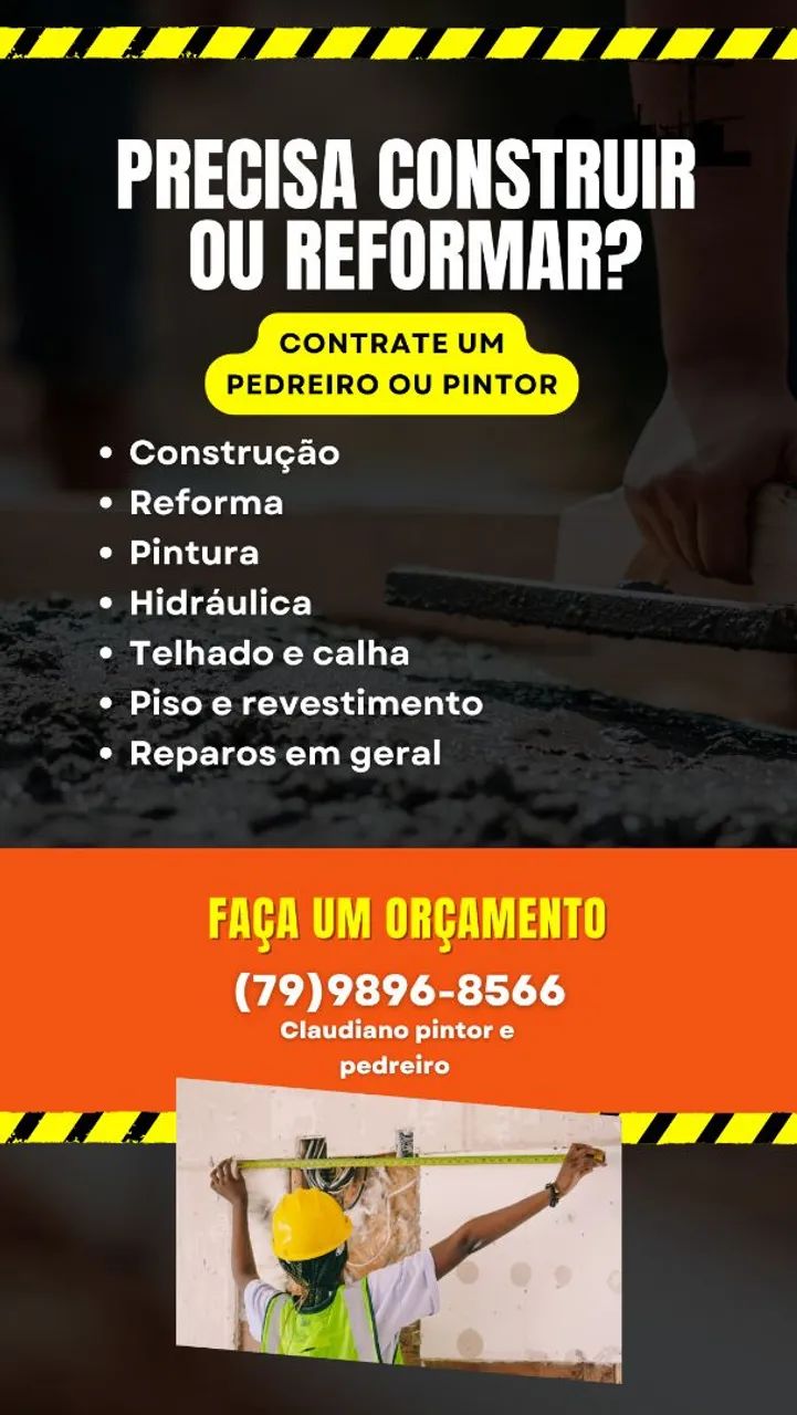Claudiano pedreiro e pintor