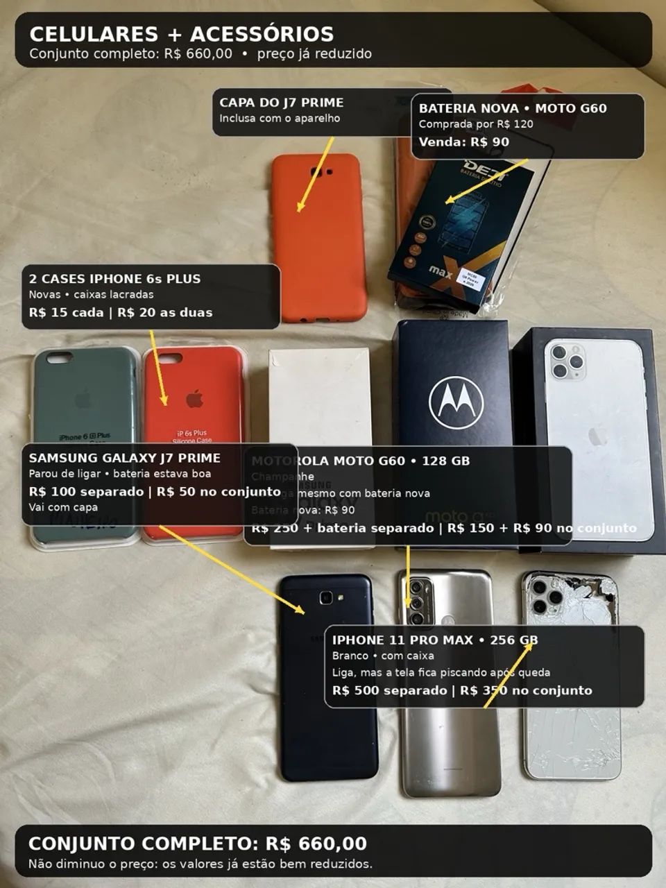 Celulares e Acessórios (Para quem quer arrumar e vender)  - Foto 2
