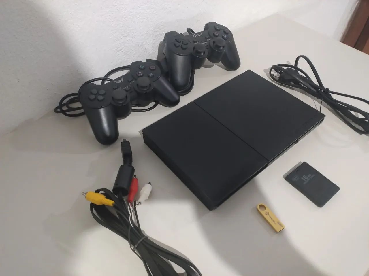 PS2 com memorycard e pendrive - Foto 4