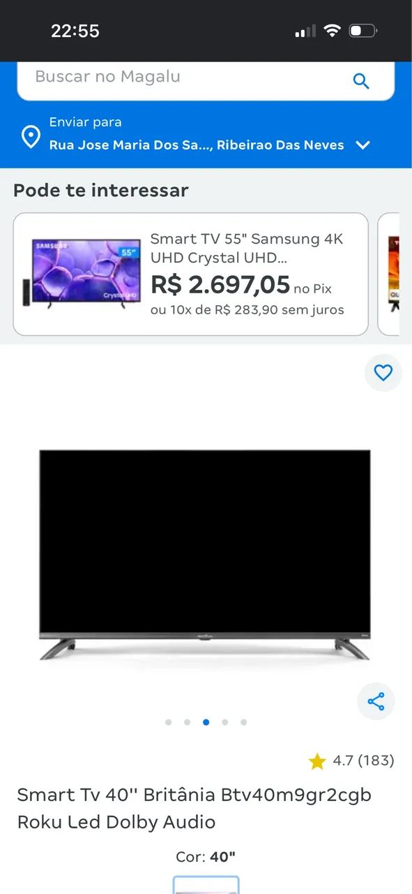 Tv Britânia 40p - Foto 3