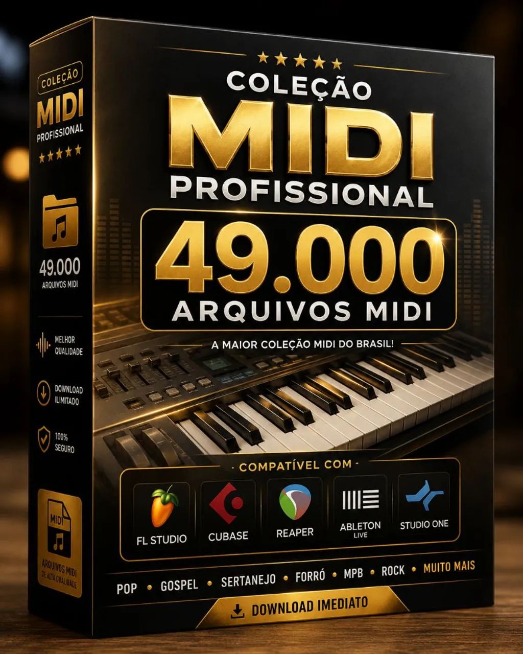 49.000 midis profissionais karaoke 