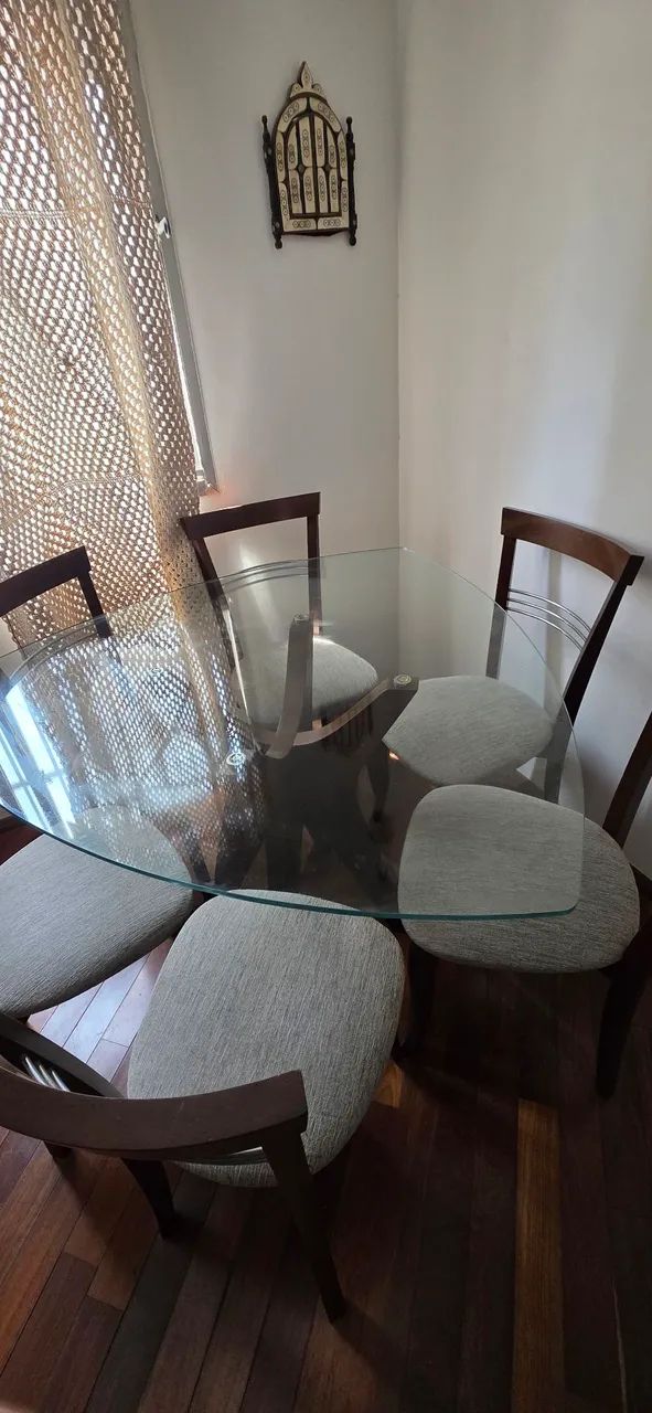 Mesa jantar 6 cadeiras - Foto 5